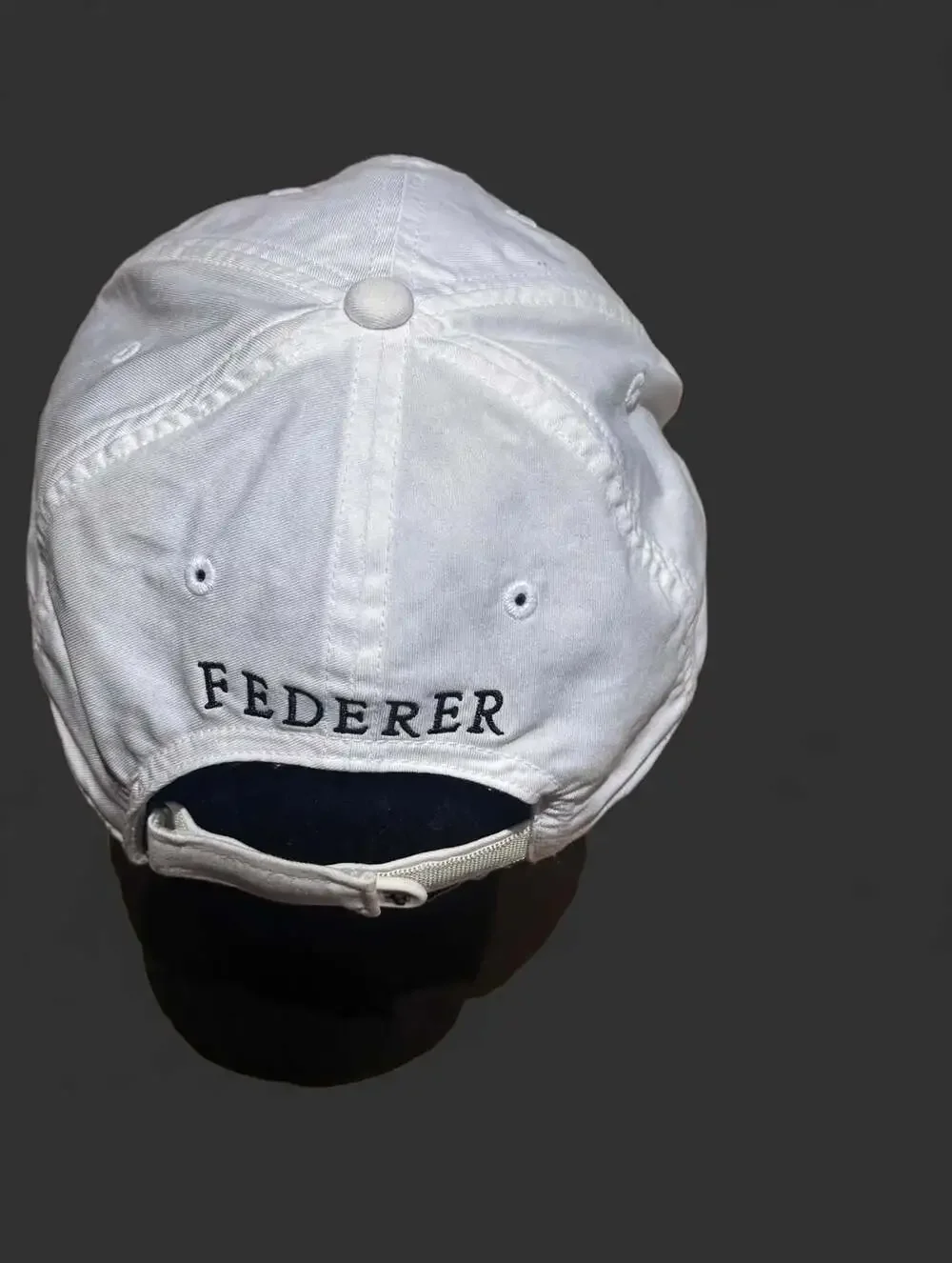 Nike Roger Federer RF Legacy91 Dri-FIT White Adjustable Tennis Hat Cap